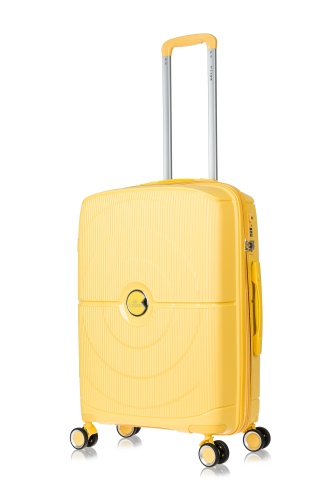 Чемодан Doha PP04 - Yellow 20 (Желтый) S 